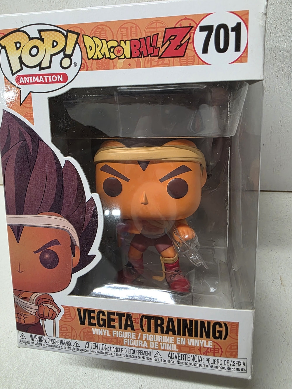 Funko Pop! Dragon Ball Z Vegeta Training #701 Vinyl Figure DBZ 2019